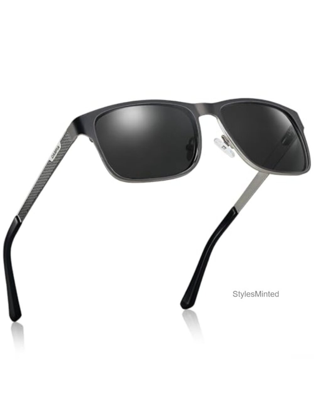 Metal frame polarized sunglasses UV400